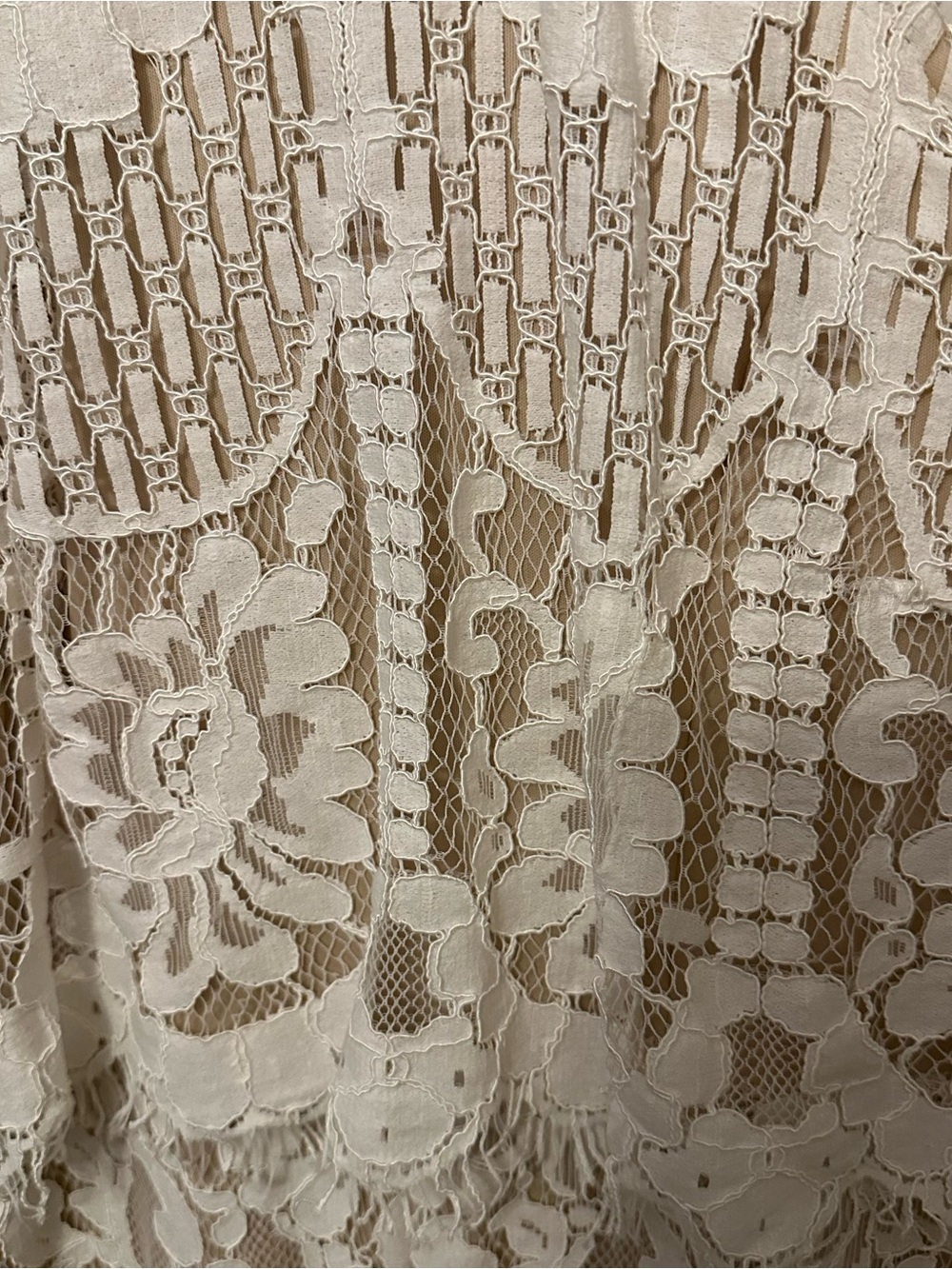 [Lulus] White Lace Halter Jumpsuit Bridal Shower (M) - Picture 6 of 10